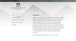 Desktop Screenshot of braddockfinancial.com