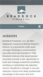Mobile Screenshot of braddockfinancial.com